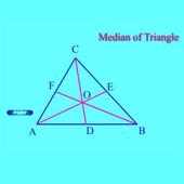 Live Geometry Triangle Medians