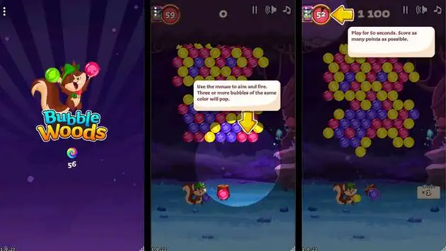 Bubble Woods - Bubbles Games 