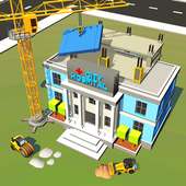 Blocky Ville Builder Hospital