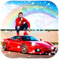 Red Car Photo Frame Photo Editor on 9Apps