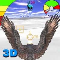 Bird flying simulator.3D.Eagle.Climb!,Dive!,Catch!