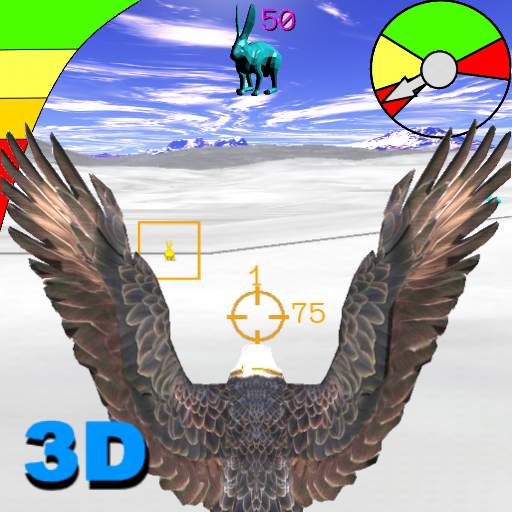 Bird flying simulator.3D.Eagle.Climb!,Dive!,Catch!