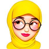 Memoji Hijab Muslim Islamic Stickers for WhatsApp on 9Apps