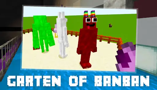 Full Gameplay] Garten of BanBan 2 vs Minecraft - map 