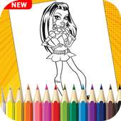 Monster High Coloring book