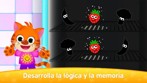 Juegos educativos para niños de 3 años! Funny Food - Descargar APK para  Android