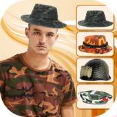 Exército Cap Photo Editor