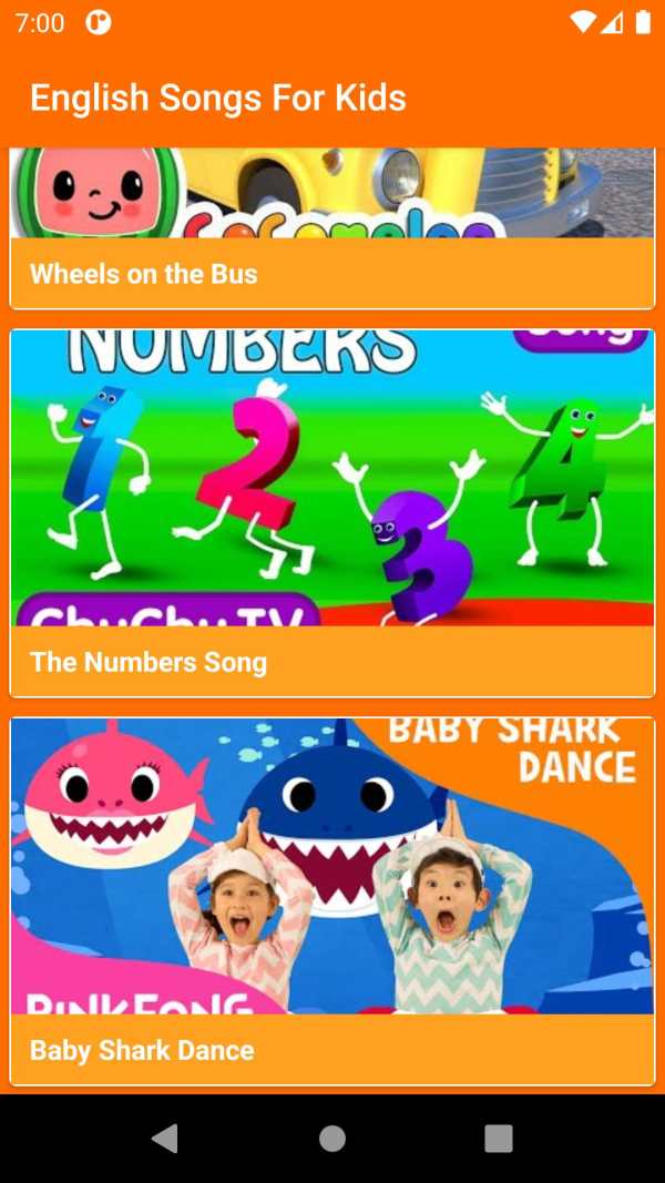 English Songs For Kids screenshot 3