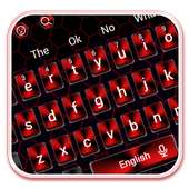 Красная черная клавиатура on 9Apps