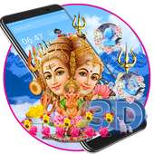 Lord Shiva 3D Parallax Launcher Theme 🕉