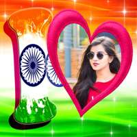 Indian Flag Letter Photo Frames 2020 on 9Apps
