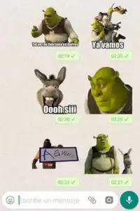 Shrek - Download Stickers from Sigstick