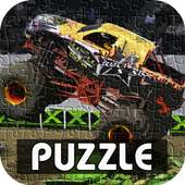 Monster Truck Puzzle Games