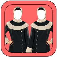 Latest Hijab Twin Photo Suit on 9Apps