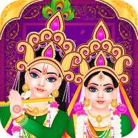 Lord Radha Krishna Live Temple on 9Apps