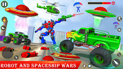 Spaceship Robot Transport Game screenshot 9