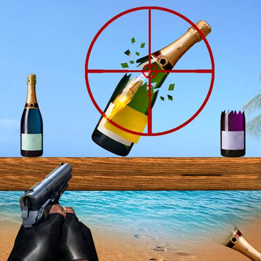 Real Bottle Shooting Game: 3D Gun Shooting Master