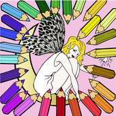 fairy tale coloring book