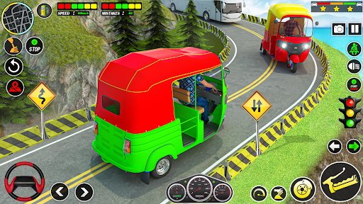 Tuk Tuk Rikshaw Auto Game screenshot 3