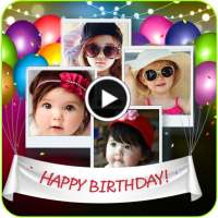 Birthday Wishes – Photo Video  on 9Apps