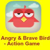 Angry & Brave Bird Action Game