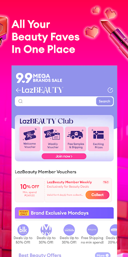 Lazada's 9.9 Mega Brands screenshot 3