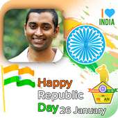 26 January Republic Day Photo Frame Editor 2019