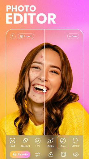 BeautyPlus-Snap Retouch Filter स्क्रीनशॉट 1