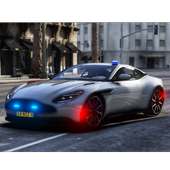 Driving Aston Martin - Police Academy Test