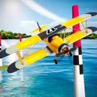 Flying Jet Airplane Stunt Racing