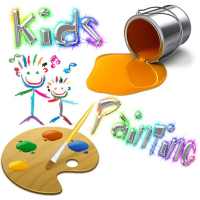 Kids Color Kids Paint Free