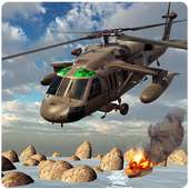 Helicóptero Guerra Gunship 3D