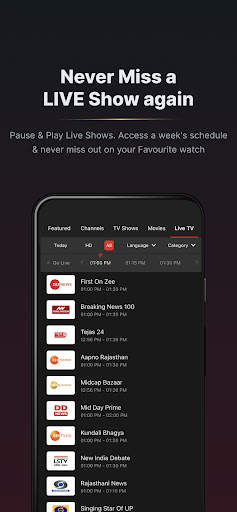 Airtel Xstream: Movies & Shows स्क्रीनशॉट 3