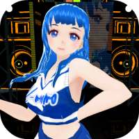 Dancing Girl Anime MMD