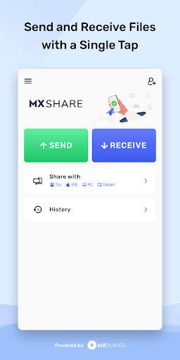 MX Share: File Share, Transfer screenshot 1