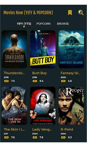 Movies Now (YIFY and YTS Movies) screenshot 1