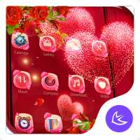 Red rose love-APUS launcher  free theme on 9Apps