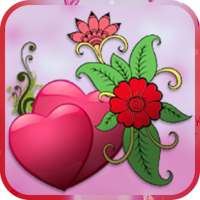 गुलाबी गुलाब घड़ी वॉलपेपर | प्यार की पृष्ठभूमि
