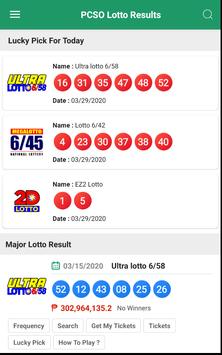 Search lotto results clearance by date