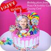 Birthday Greeting Cards Maker: Photo Frames, Cake on 9Apps