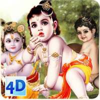 4D Little Krishna App & Live W on 9Apps