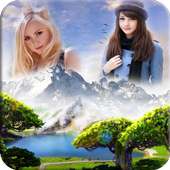 Mountain Multi Photo Frame on 9Apps