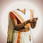 Women Traditional Saree Photo Suit Editor
