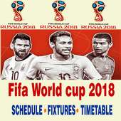 FIFA World Cup 2018 Time Table
