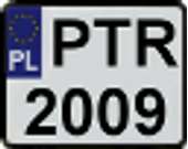 Registration plates of Poland