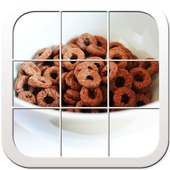 Picture Puzzle Food Game