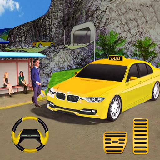 City Taxi Traffic Sim 2020-Taxi Games New Games
