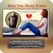 Miss You Photo Frames on 9Apps