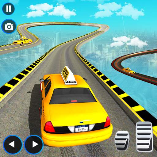 Extreme City Taxi Car Stunt : Ramp Car Stunts Game