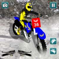 Snow Bike Motocross Racing - Mountain Driving